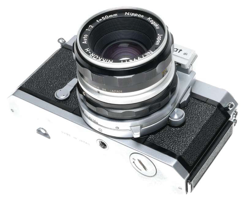 Nikkormat FTN 35mm SLR Film Camera Nikkor-H Auto 2/50 Lens