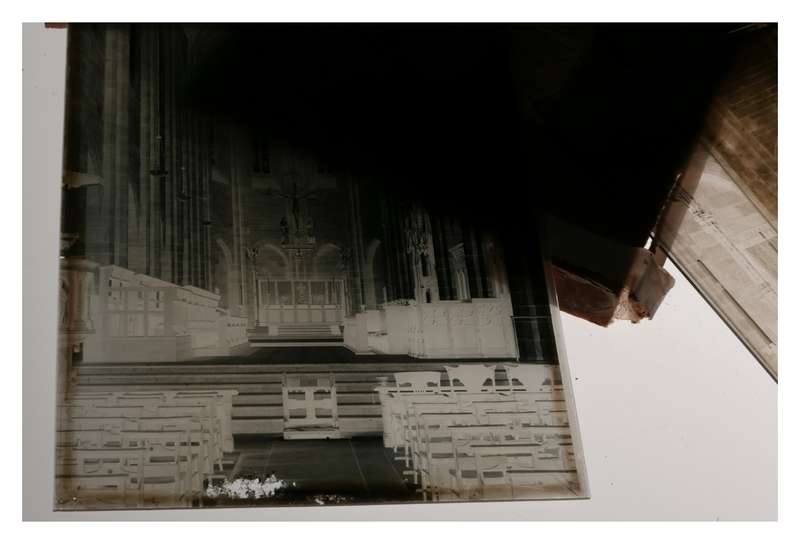 Illingworth's Large Format Photographic Glass Plates Processed Negatives