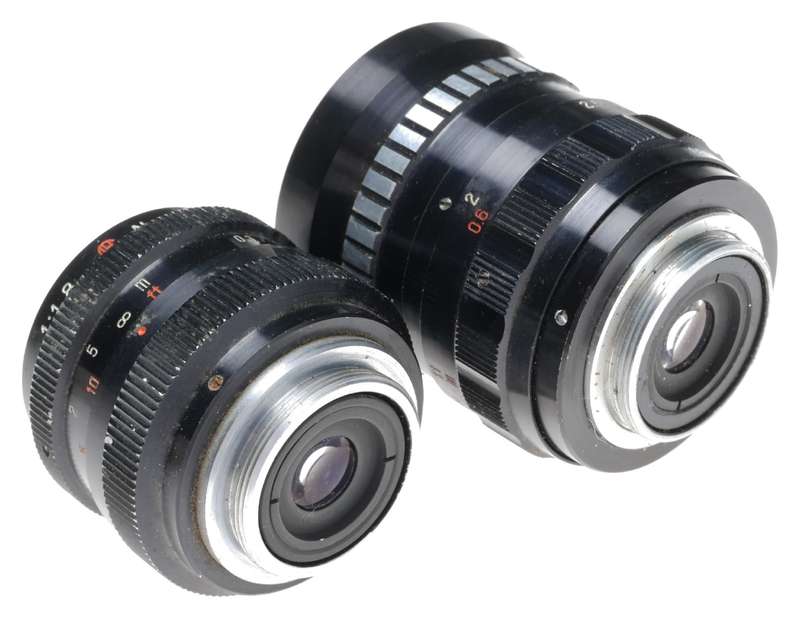 Cosmicar Television Lenses 1.9/25mm 1.8/25mm