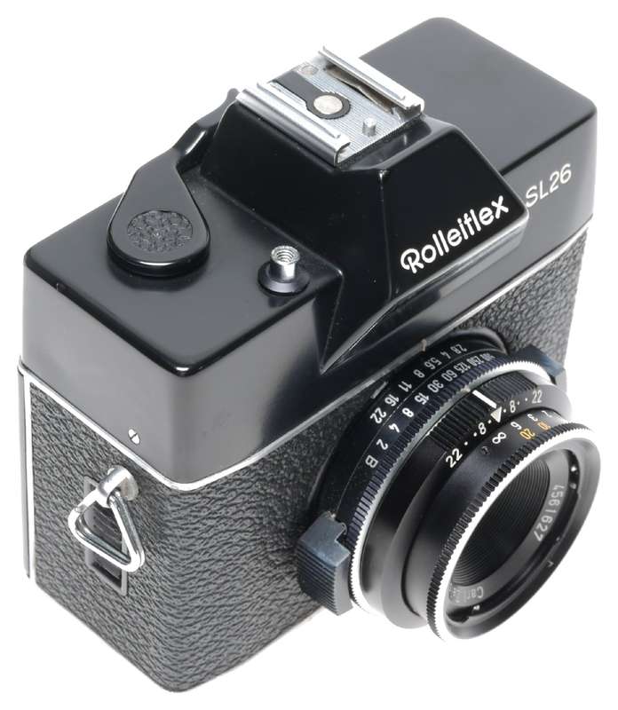 Rolleiflex SL26 SLR Film Camera Carl Zeiss Tessar 2.8/40