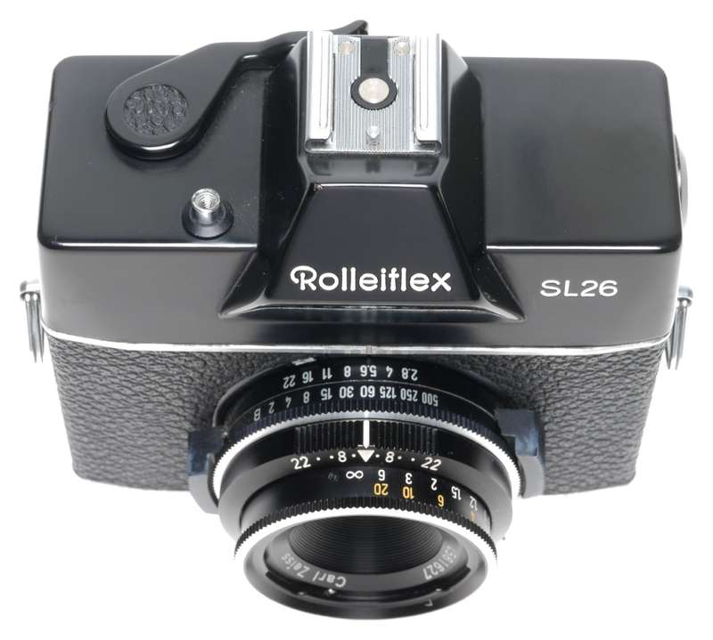 Rolleiflex SL26 SLR Film Camera Carl Zeiss Tessar 2.8/40