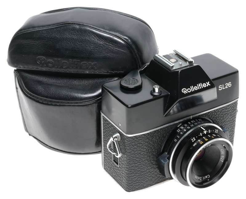 Rolleiflex SL26 SLR Film Camera Carl Zeiss Tessar 2.8/40