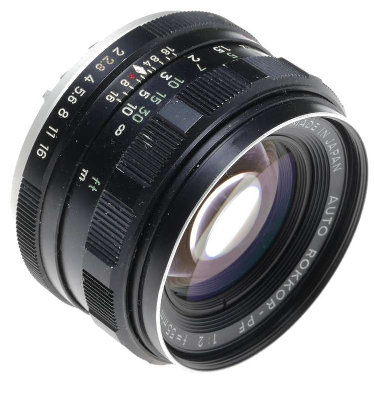 Minolta SR-1s Model V 35mm SLR Camera Auto Rokkor-PF 1:2 f=55mm
