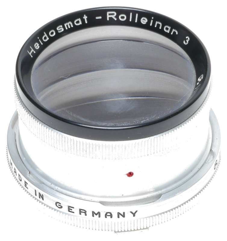 Rollei Rolleinar 3 Lens RII Bay 2 fits Planar Xenotar Xenar 3.5 Rollei-magic