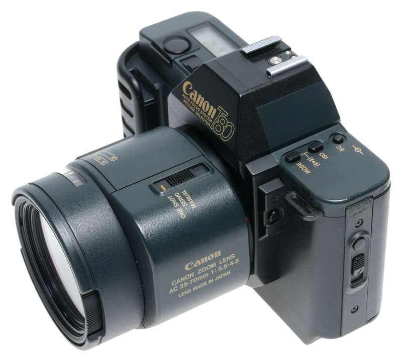 Canon T80 SLR Film Camera Zoom Lens AC 35-70mm 1:3.5-4.5