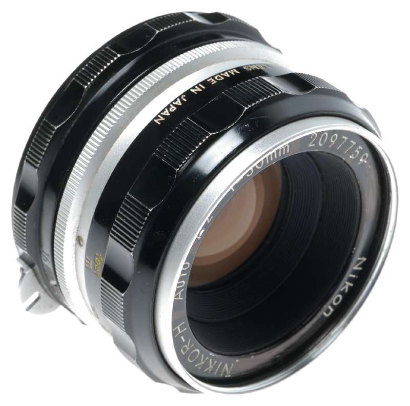 Nikkormat FTN Black 35mm SLR Film Camera Nikkor-H Auto 2/50mm