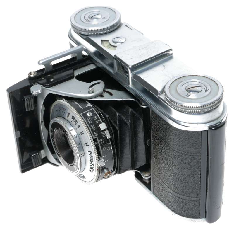 Voigtlander Vito I Post WW2 Folding Camera Prontor II Skopar 1:3.5 f=5cm