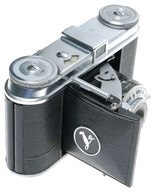 Voigtlander Vito I Post WW2 Folding Camera Prontor II Skopar 1:3.5 f=5cm