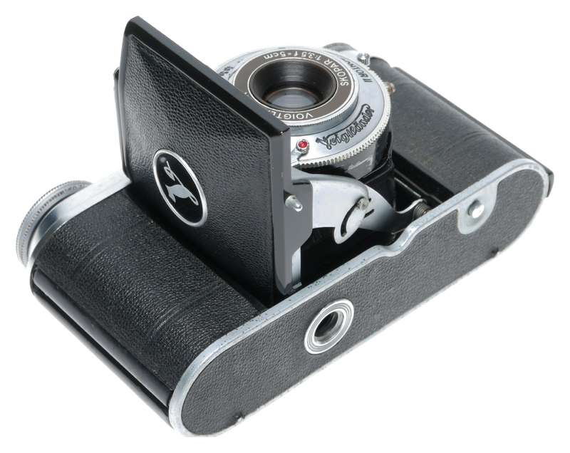 Voigtlander Vito I Post WW2 Folding Camera Prontor II Skopar 1:3.5 f=5cm