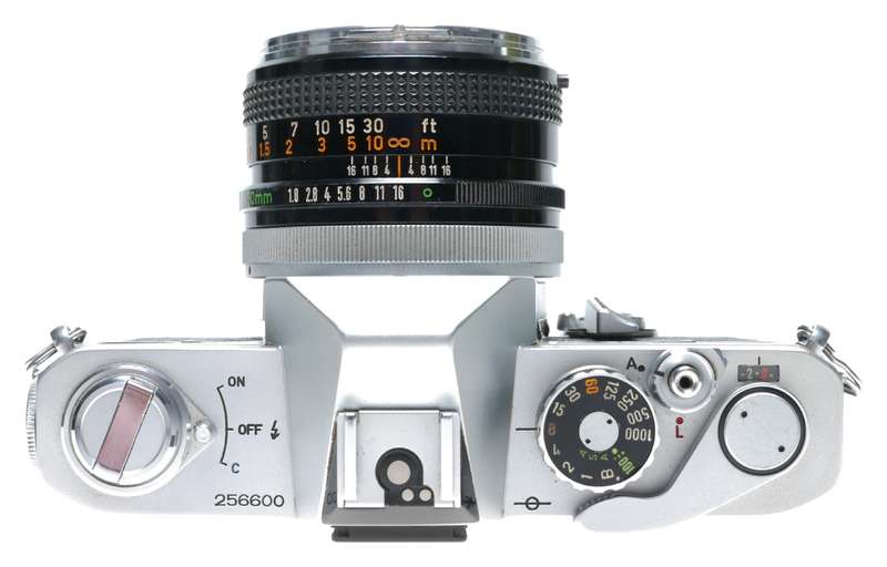 Canon FTb QL 35mm SLR Film Camera FD Lens 1.8/50