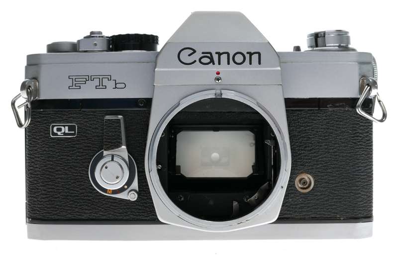 Canon FTb QL 35mm SLR Film Camera FD Lens 1.8/50