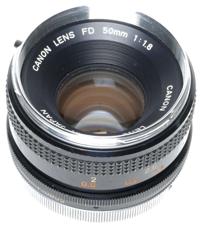 Canon FTb QL 35mm SLR Film Camera FD Lens 1.8/50