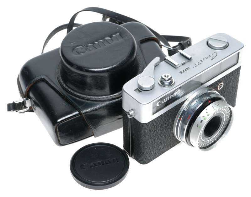 Canon Canonet Junior Compact 35mm Viewfinder Camera SE 2.8/40mm Lens