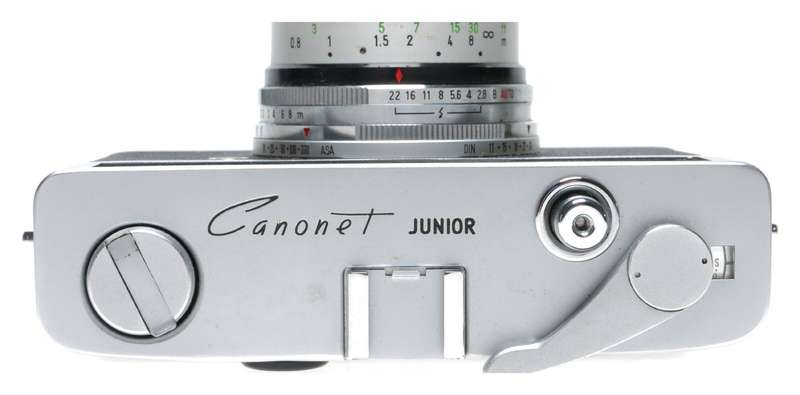 Canon Canonet Junior Compact 35mm Viewfinder Camera SE 2.8/40mm Lens