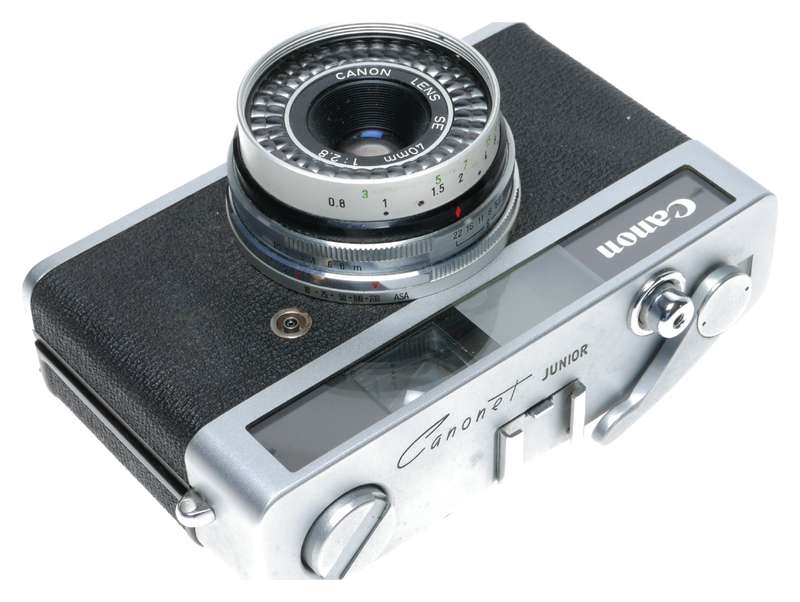 Canon Canonet Junior Compact 35mm Viewfinder Camera SE 2.8/40mm Lens