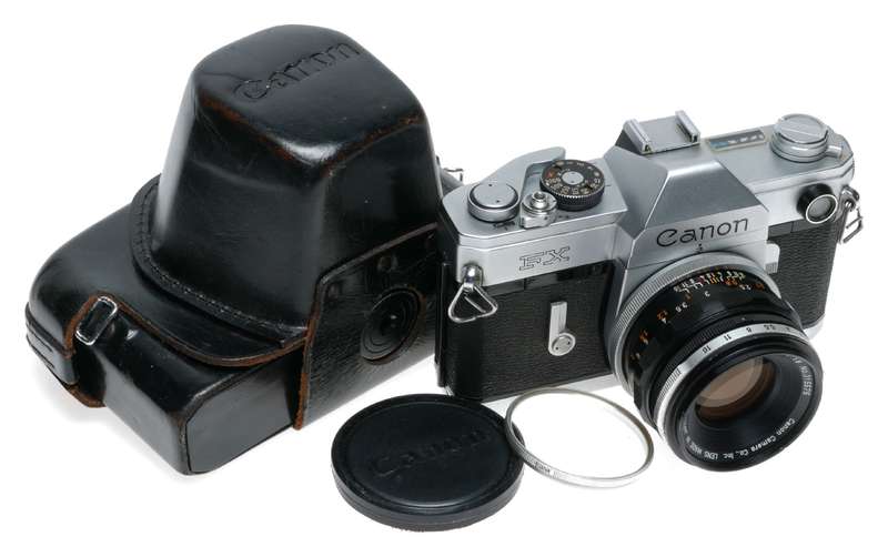 Canon FX 35mm SLR Film Camera FL 1.8/50mm No.312415