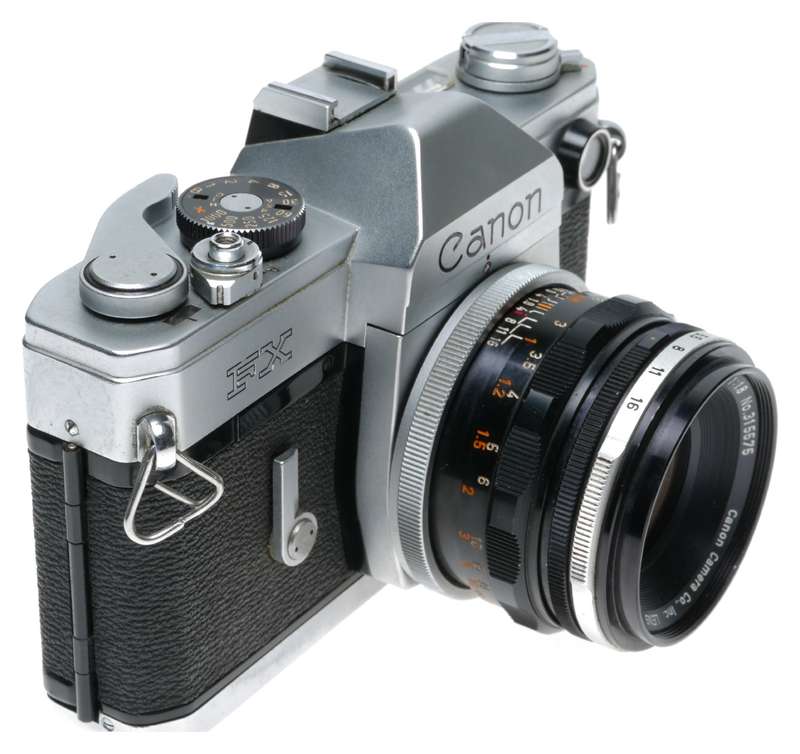 Canon FX 35mm SLR Film Camera FL 1.8/50mm No.312415