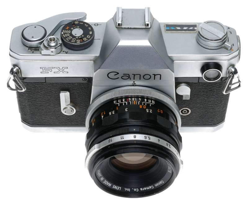 Canon FX 35mm SLR Film Camera FL 1.8/50mm No.312415