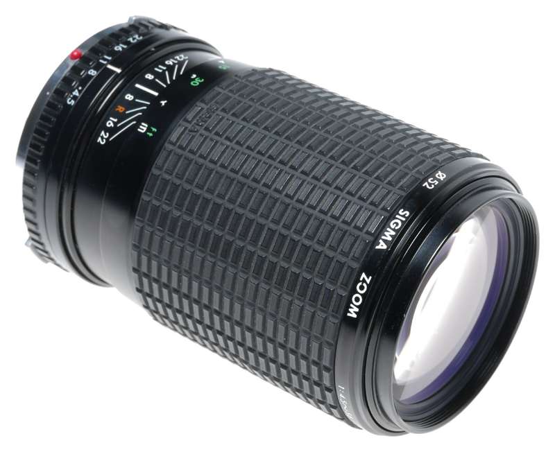 Sigma Zoom f=80-200mm 1:4.5-5.6 MC Lens fits Olympus Camera
