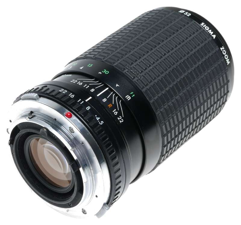 Sigma Zoom f=80-200mm 1:4.5-5.6 MC Lens fits Olympus Camera