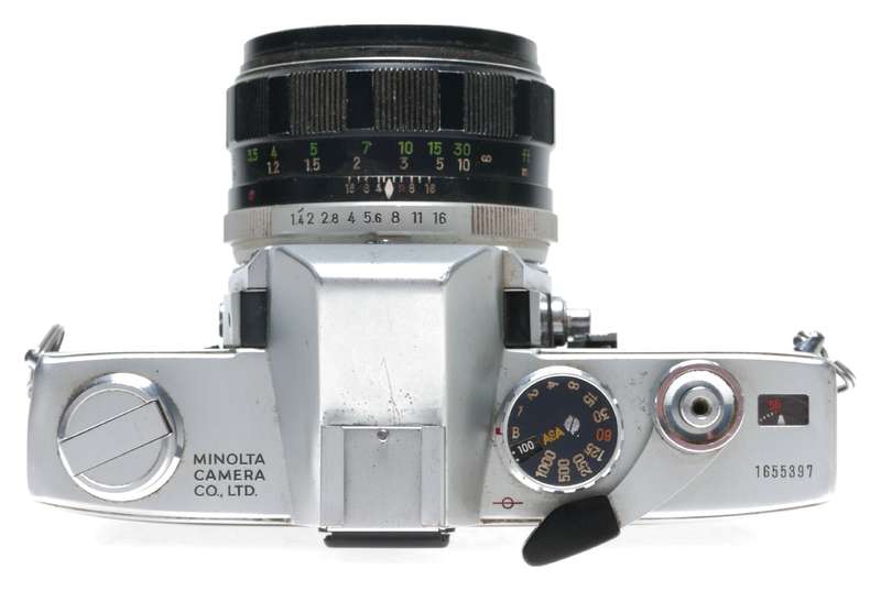 Minolta SRT 101 35mm SLR Film Camera Rokkor-PF 1:1.4 f=58mm