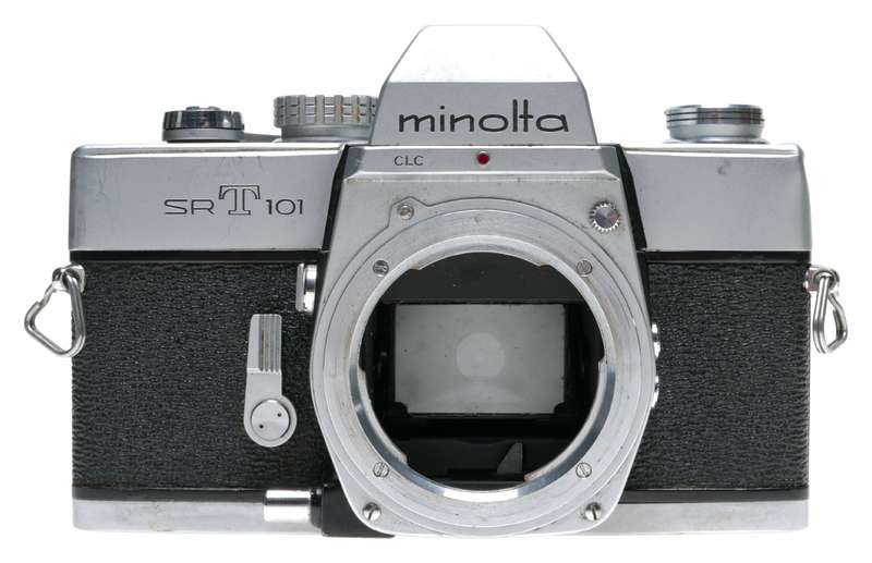 Minolta SRT 101 35mm SLR Film Camera Rokkor-PF 1:1.4 f=58mm