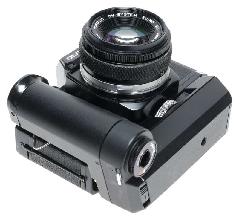 Olympus OM-10 Quartz SLR Camera MC Auto-S 1:1.8 f-50mm Motor Drive