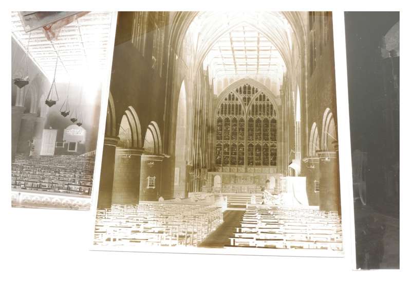Imperial Dry Plates Processed Negatives Cathedral Scene Large Format