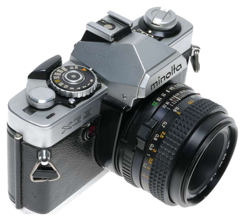 Minolta XG 9 XG-S 35mm SLR Film Camera MD 1:2 50mm Lens