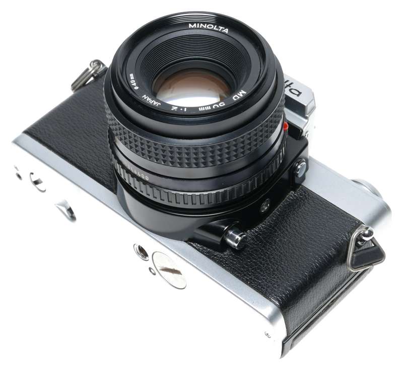 Minolta XG 9 XG-S 35mm SLR Film Camera MD 1:2 50mm Lens