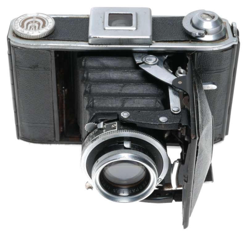 Voigtlander Baby Bessa 66 Folding Camera Optical Finder Skopar 1:3.5 F=7.5cm