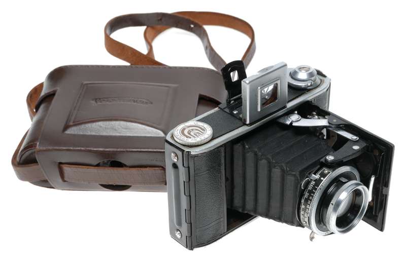 Voigtlander Baby Bessa 66 Folding Camera Optical Finder Skopar 1:3.5 F=7.5cm