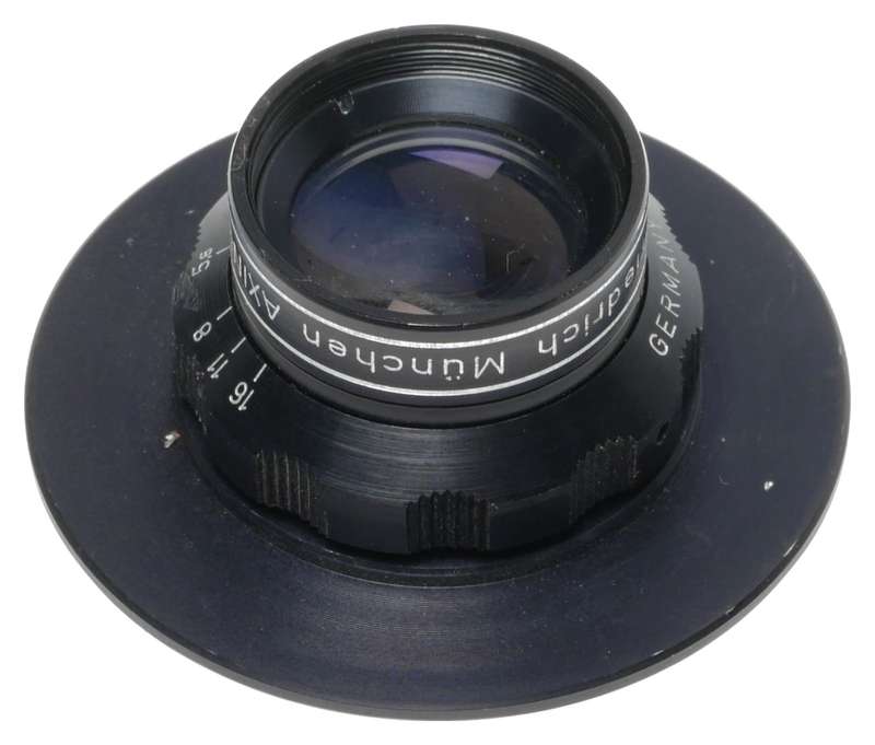 Friedrich München Axinon 1:4.5 f=9cm Enlarger Lens Serial No.432583