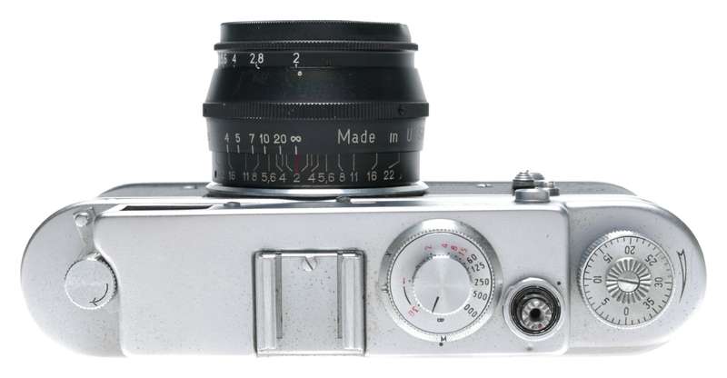 Zorki-4 35mm Film Rangefinder Camera Jupiter-8 2/50 Lens USSR