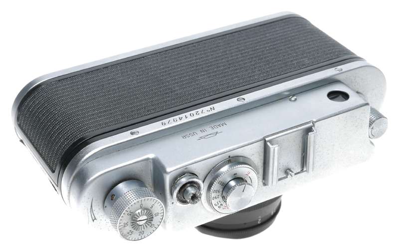 Zorki-4 35mm Film Rangefinder Camera Jupiter-8 2/50 Lens USSR
