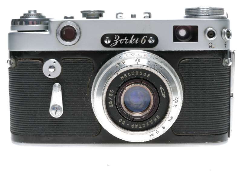 Zorki-6 35mm Rangefinder Camera Industar-50 3.5/50 MADE IN USSR