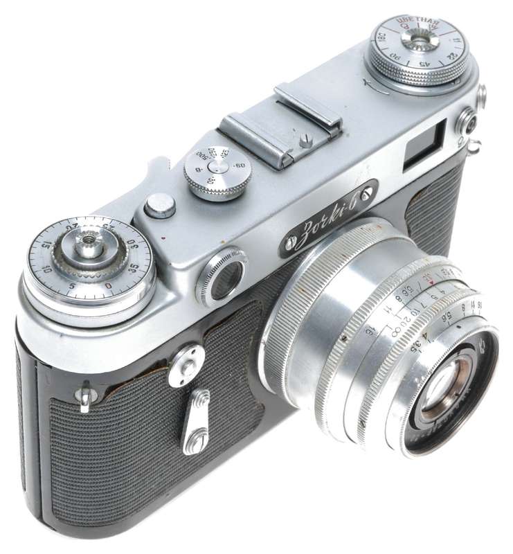 Zorki-6 35mm Rangefinder Camera Industar-50 3.5/50 MADE IN USSR