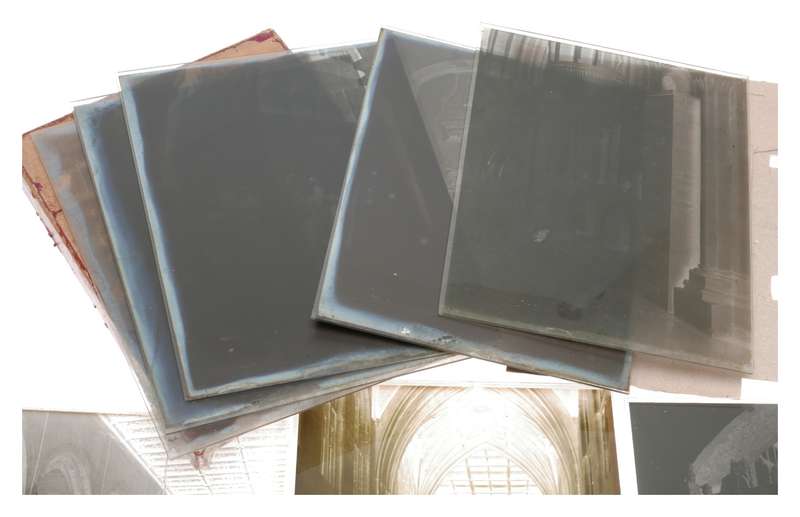 Imperial Dry Plates Processed Negatives Cathedral Scene Large Format