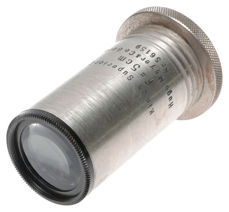 Kinon Superior 1 F=5cm Projector Lens Hugo Meyer Gorlitz
