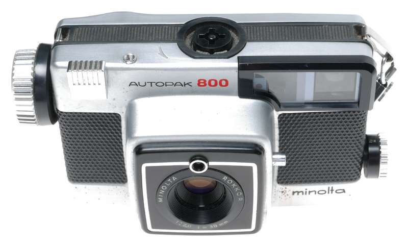 Minolta Autopak 800 Rangefinder Camera Rokkor 2.8/38