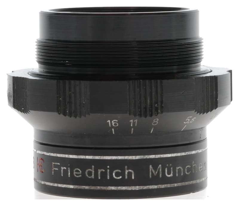 Friedrich München Axinon 1:4.5 f=9cm Enlarger Lens Serial No.432568