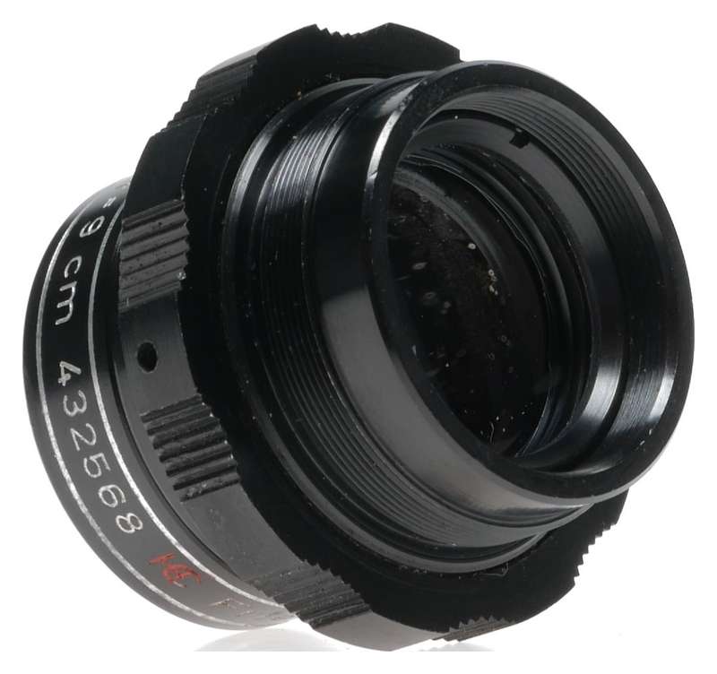 Friedrich München Axinon 1:4.5 f=9cm Enlarger Lens Serial No.432568