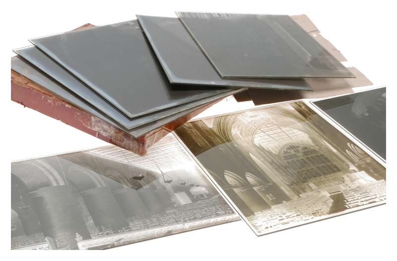 Imperial Dry Plates Processed Negatives Cathedral Scene Large Format