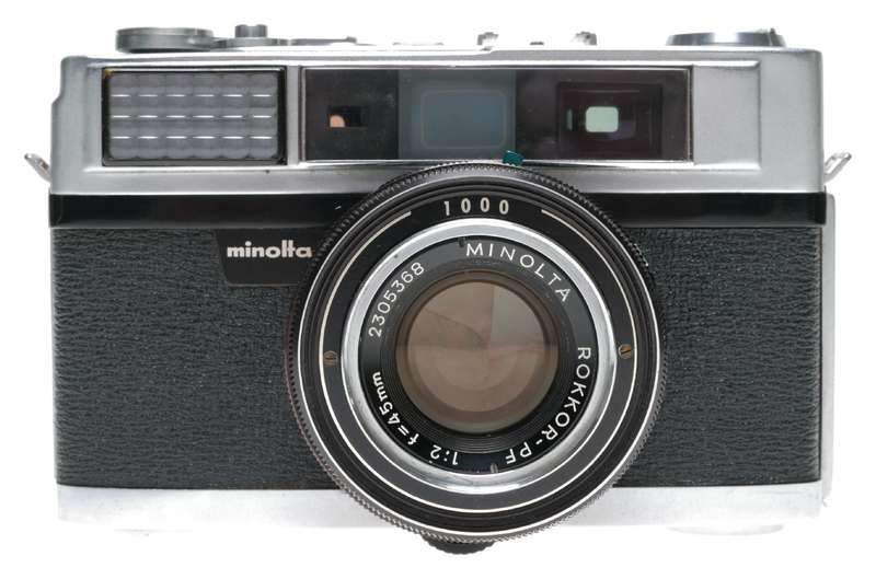 Minolta AL Rangefinder Camera Rokkor-PF 1:2 f=45mm