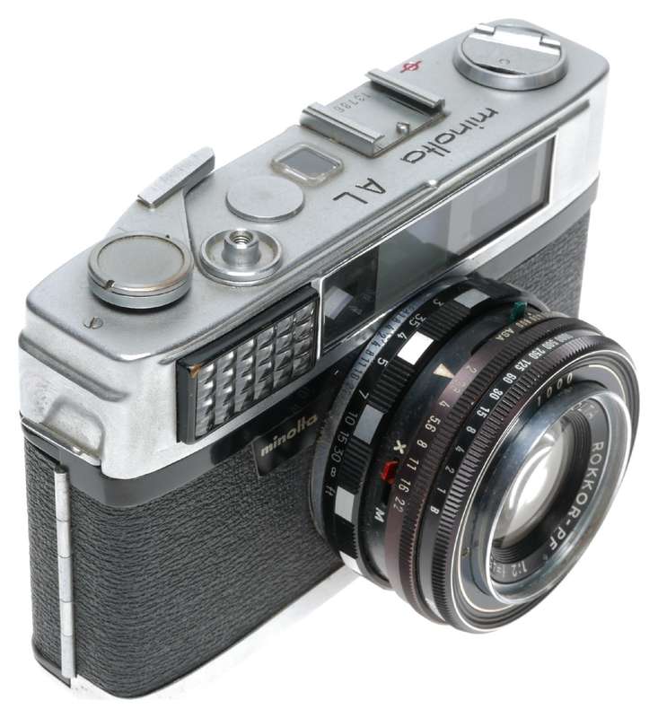 Minolta AL Rangefinder Camera Rokkor-PF 1:2 f=45mm