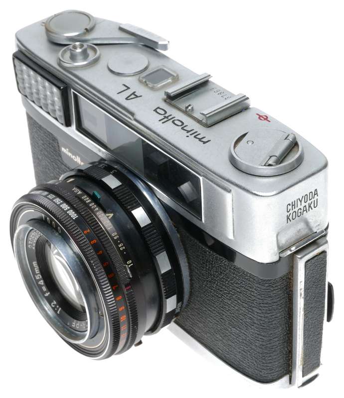 Minolta AL Rangefinder Camera Rokkor-PF 1:2 f=45mm