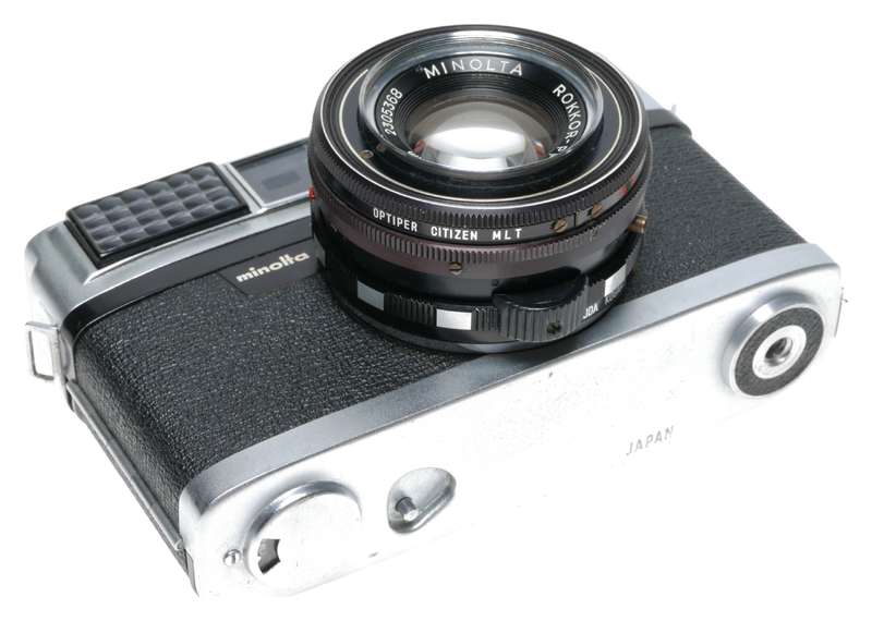 Minolta AL Rangefinder Camera Rokkor-PF 1:2 f=45mm