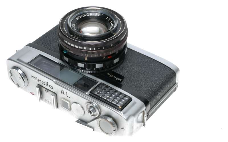 Minolta AL Rangefinder Camera Rokkor-PF 1:2 f=45mm