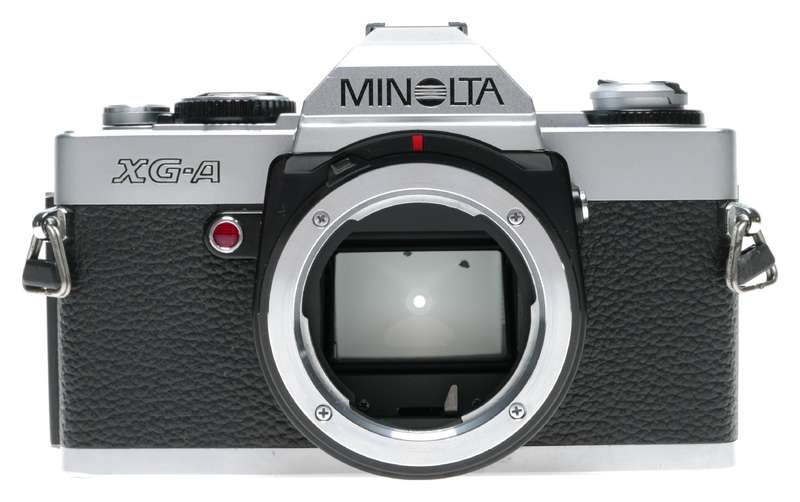 Minolta XG-A 35mm SLR Film Camera MD 1:2 50mm Lens