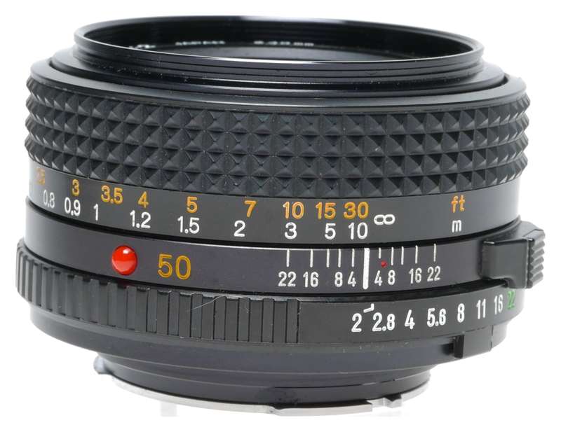 Minolta XG-A 35mm SLR Film Camera MD 1:2 50mm Lens